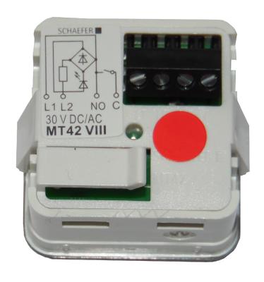 MT42 IX, geprägt "EG" Brailleschrift
